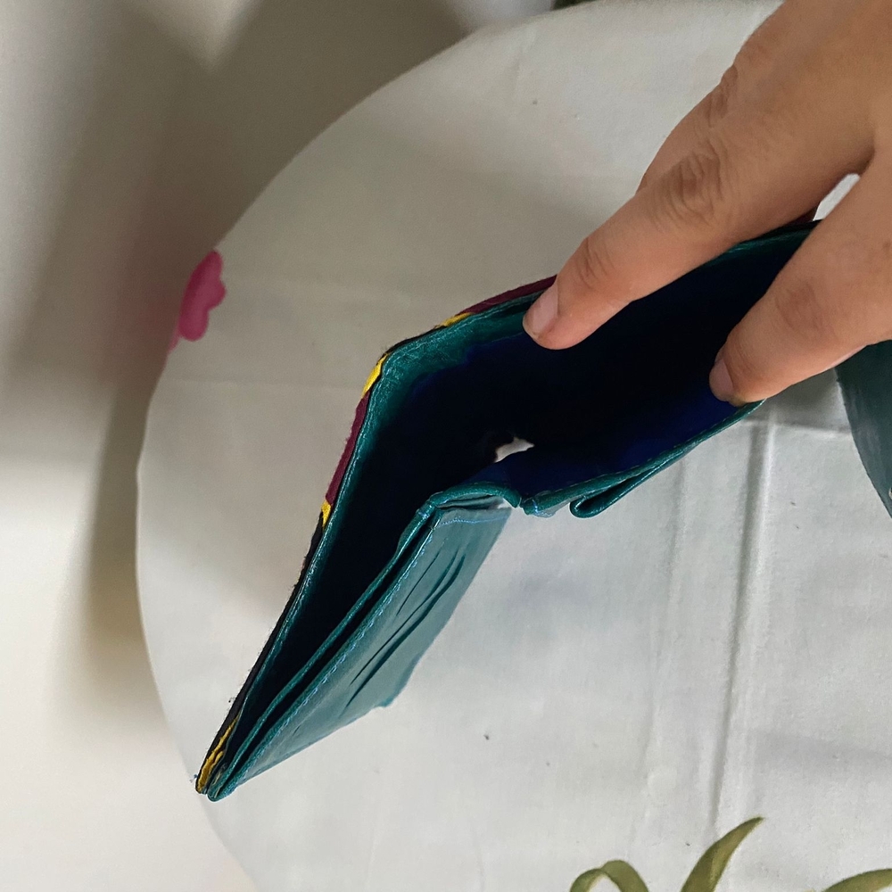 Colorful Patterned Wallet - Picture 3 of 3